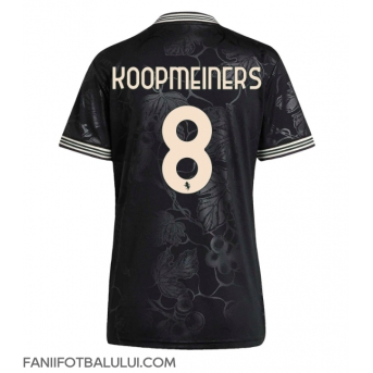 Juventus Teun Koopmeiners #8 Tricou Fotbal Replică 2025-26 Femei Treilea